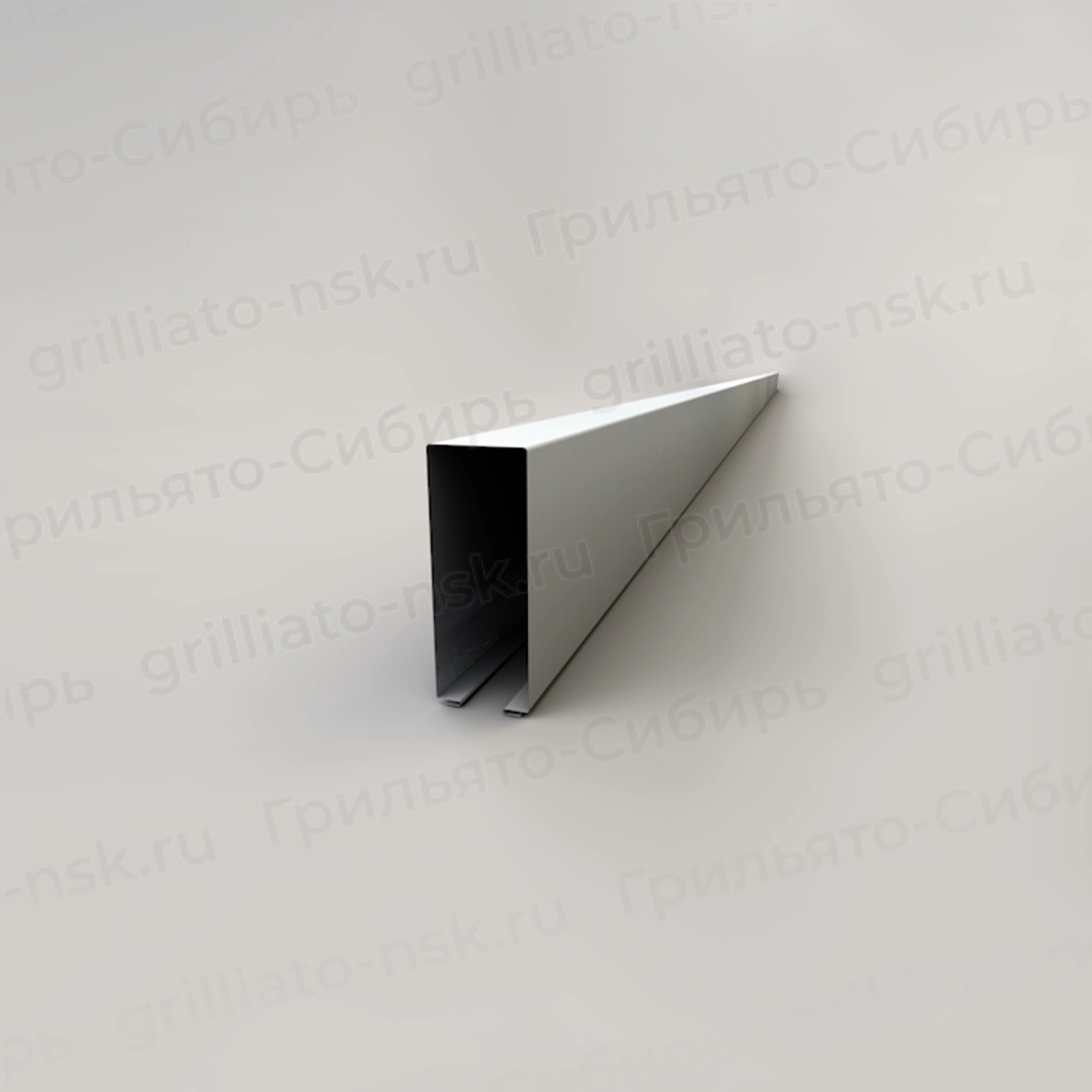 Кубообразный потолок - Панель Мультикуб 30/80 цвет металлик серебристый