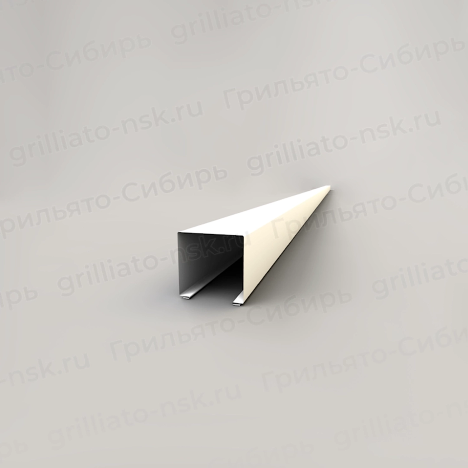 Кубообразный потолок - Панель Мультикуб 50/50 белый цвет