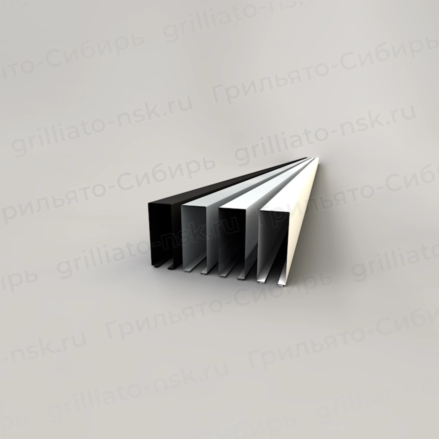 Кубообразный потолок - Панель Мультикуб 30/80 базовые цвета