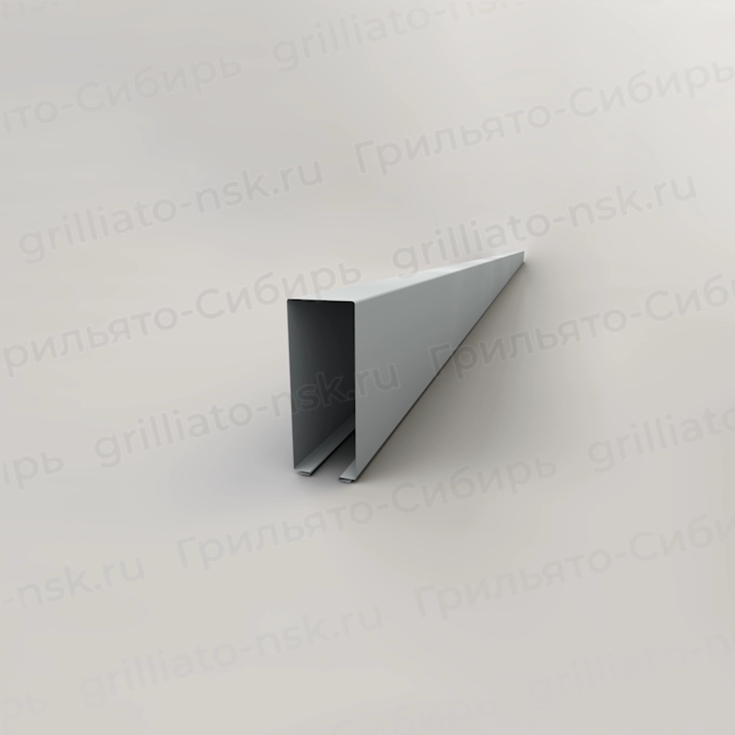 Кубообразный потолок - Панель Мультикуб 30/80 цвет металлик матовый