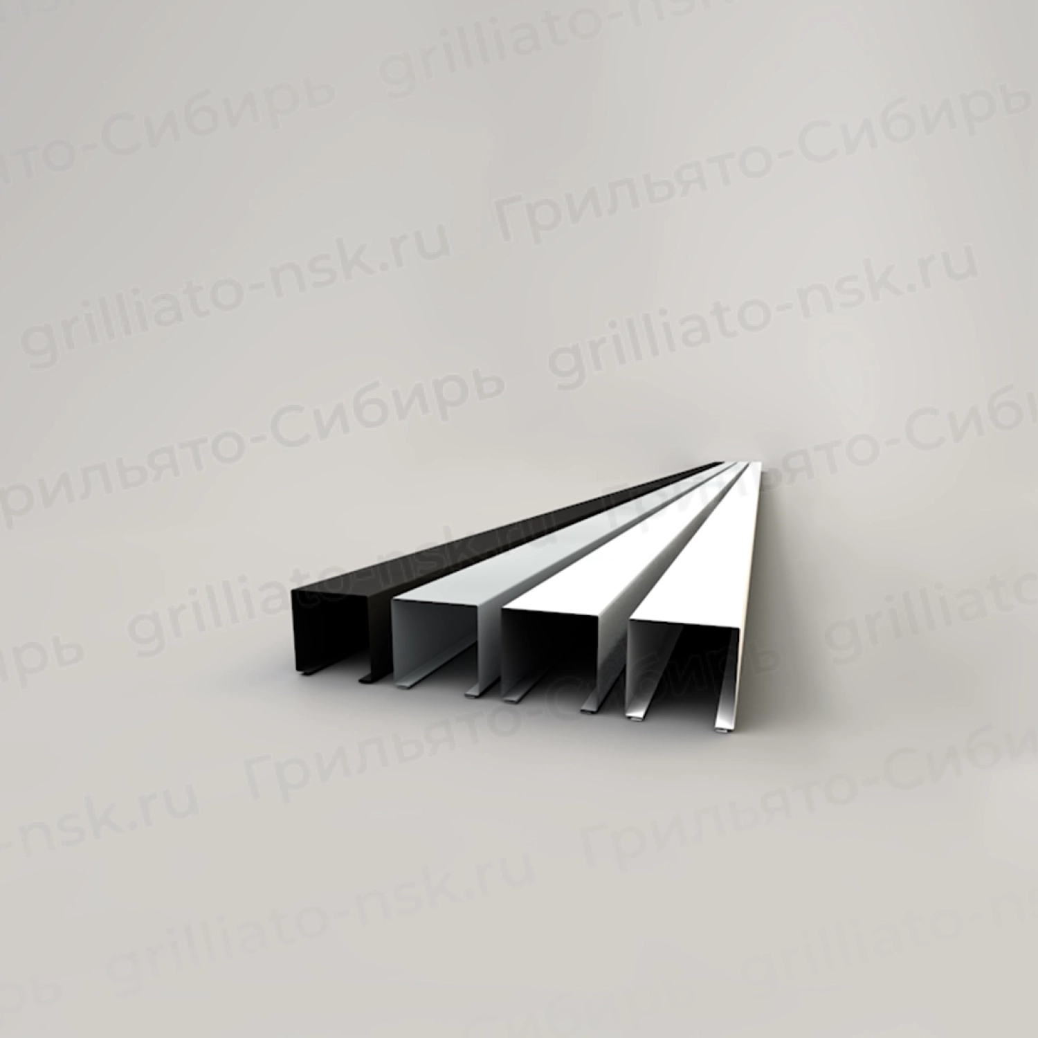 Кубообразный потолок - Панель Мультикуб 50/50 базовые цвета